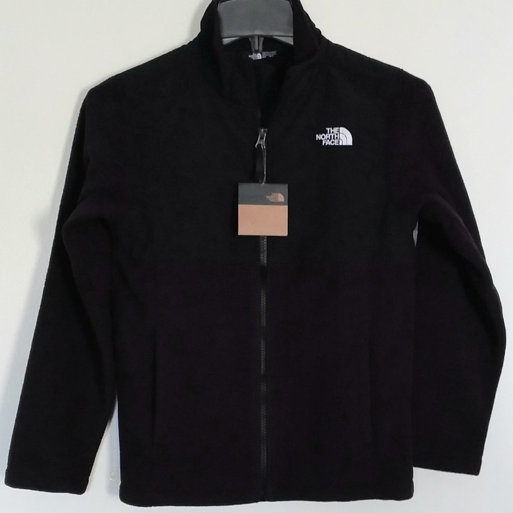 🆕 The North Face Youth 200W Tundra Full Zip, SM and MD - TNF Black, NWT, Auth.